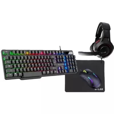 Pack Gamer 4 en 1 - The G-Lab - COMBO SULFUR