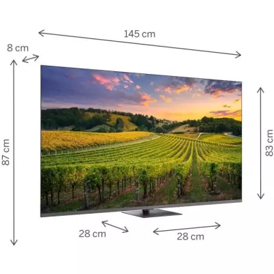 TV QLED 65' 4K UHD HDR10 - Smart TV Android