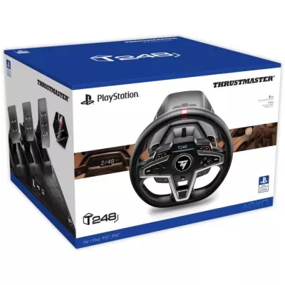 Volant de Course et Pédales Magnétiques pour PS5, PS4, PC
