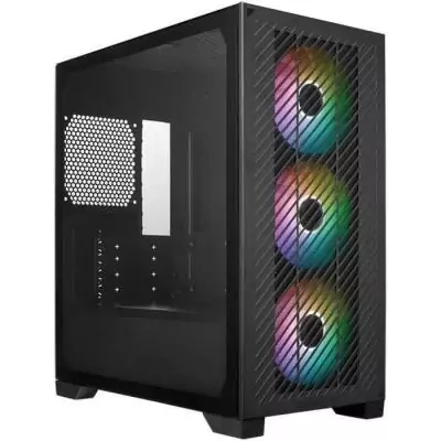 Boîtier PC - COOLER MASTER - E301-KGNN-S00 - Elite 301 - ARGB - Black