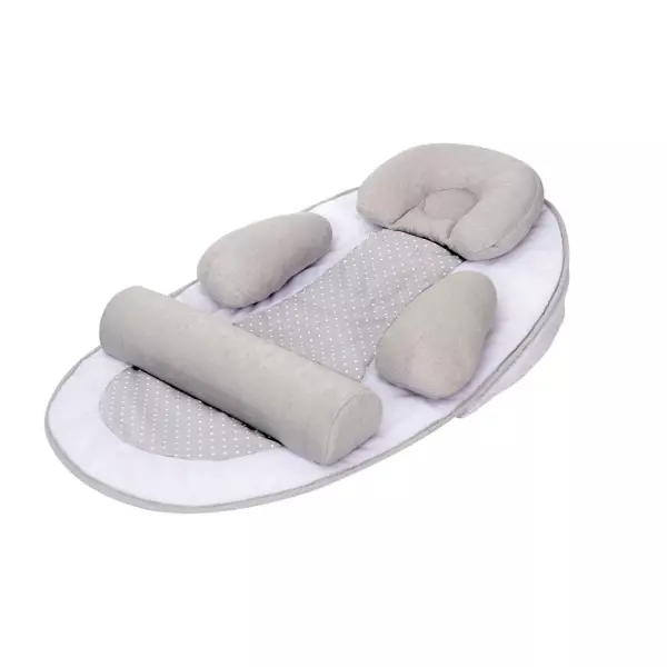Cocon De Sommeil Bébé TINEO - Cale Bébé - Plan Incliné 10° - Évolutif - Ajustable - Amovible - 0-3 mois - Cale Tete Béb