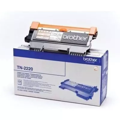 Cartouche de toner Brother TN-2220 Noir - 2600 pages - Compatible HL-2240