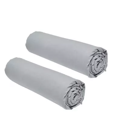 Lot de 2 draps housses TODAY Essential - 90 x 190 cm - 100% Coton