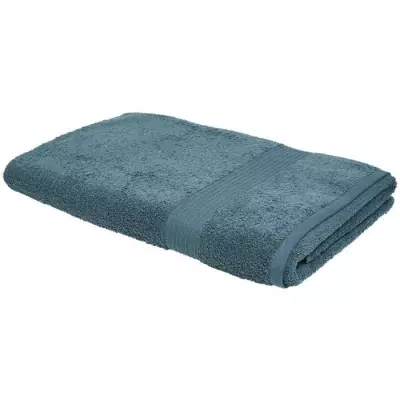 Drap de Bain TODAY 70x130 cm 100% Coton - Paon, Confort Absorbant