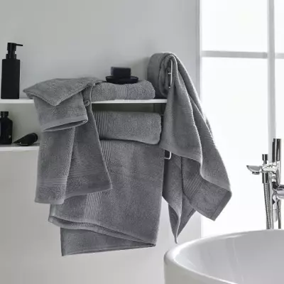 Drap de bain TODAY Essential 100% Coton - couleur acier