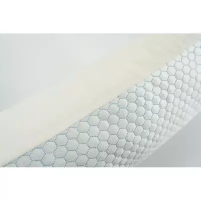Oreiller mémoire de forme Toison d'Or - Memoseason 40x60cm - Blanc
