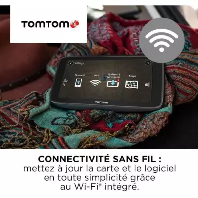 GPS TOMTOM GO Classic 5 - Europe 49 pays - Wi-Fi - Alerts zones danger