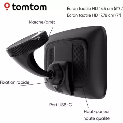 Tomtom GO Expert Plus 6'' : GPS Auto Performant