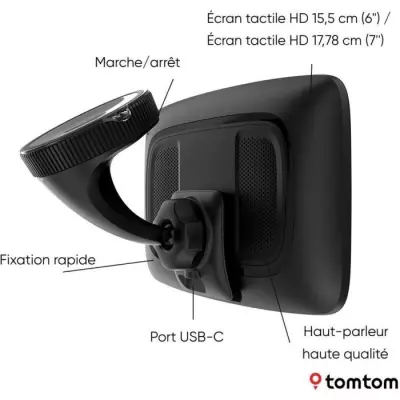 GPS Tomtom GO Superior 6'' - Compact et performant