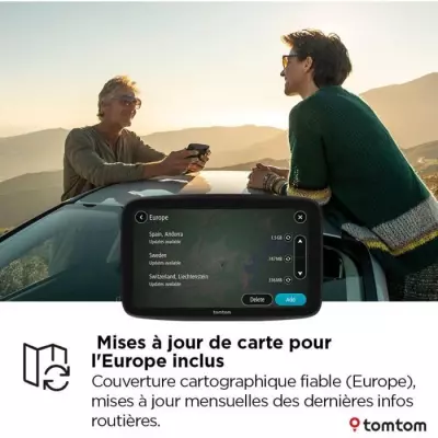 GPS TomTom GO Classic 6 EU - Mises à Jour Cartes Europe