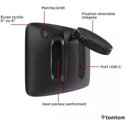GPS TOMTOM GO Professional 5 EU 2ème Génération - Cartes Europe, Services Pro