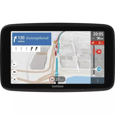 GPS TOMTOM GO Professional 6 EU 2ème Génération - Carte Europe 46 et Infos trafic en Temps Réel pour Poids Lourds