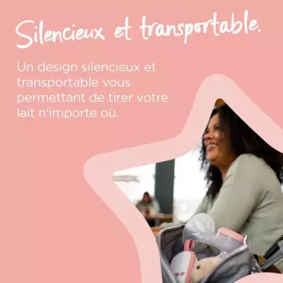 TOMMEE TIPPEE Tire-lait manuel ergonomique et silencieux