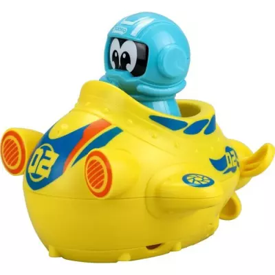 Sous-marin motorisé pour enfant TOOKO - Jaune/Bleu - Effets sonores - 2 ans