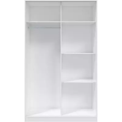 Armoire TOP Blanc Artik & Chene Nodi - L200 x H121 cm