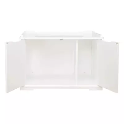 Bac à litière TRIXIE Maison de toilette - Blanc - 75 x 51 x 53 cm