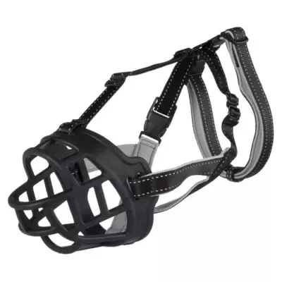 Muselière TRIXIE - Muzzle Flex XL/XXL Noir