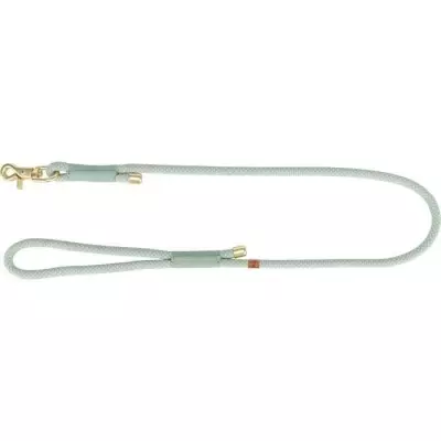 Laisse TRIXIE Soft Rope - S–XL: 1m - ø 10 mm - Sauge et menthe - Pratique et colorée