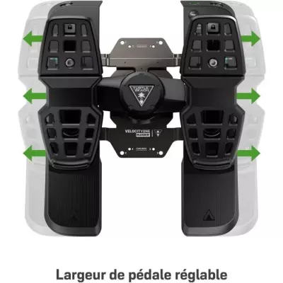 Pédales direction universelle - TURTLE BEACH - Noir - USB-C