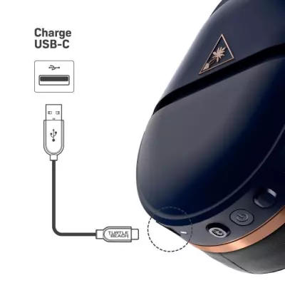 Casque gaming TURTLE BEACH Stealth 700P Gen2 Max Cobalt Blue - Performance ultime