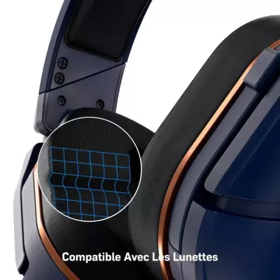 Casque gaming TURTLE BEACH Stealth 700P Gen2 Max Cobalt Blue - Performance ultime