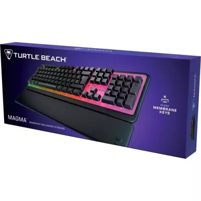 Clavier de jeu Turtle Beach Magma - Noir, touches silencieuses, RGB AIMO