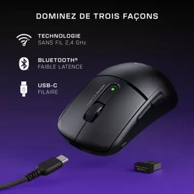 Souris gaming sans fil TURTLE BEACH - Burst II Air - Noire