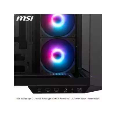 Boîtier PC - MSI - 306-7G26R21-HH9 - MAG PANO 100R PZ Boîtier PC - MSI - 306-7G26R21-HH9 - MAG PANO 100R PZ