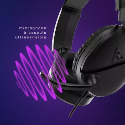 Casque de gaming polyvalent - TURTLE BEACH - Recon 70X - Noir