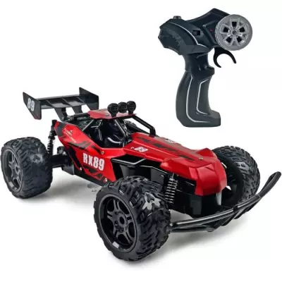 Voiture Télécommandée Rouge - TURBO CHALLENGE - 1/12 - Métal
