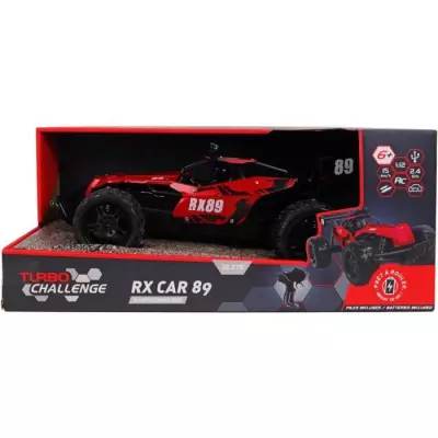 Voiture Télécommandée Rouge - TURBO CHALLENGE - 1/12 - Métal