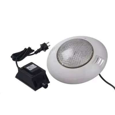 Projecteur LED 350 blanc pour piscines bois UBBINK - 24W - IP68 - ABS