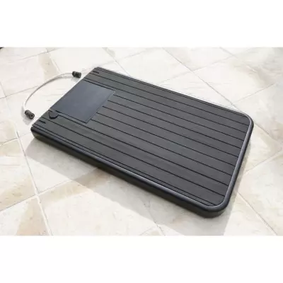 Support de douche solaire UBBINK - Réserve d'eau 20L - Anthracite | Douche Extérieure