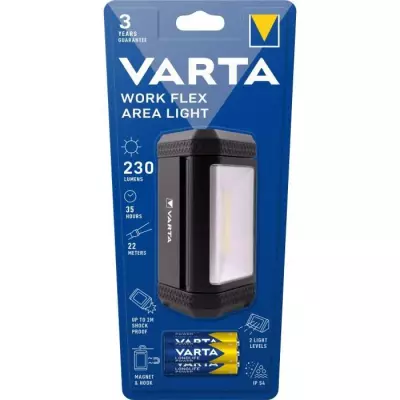 Petit projecteur VARTA Work Flex Area Light - Idéal pour bricolage - 230lm