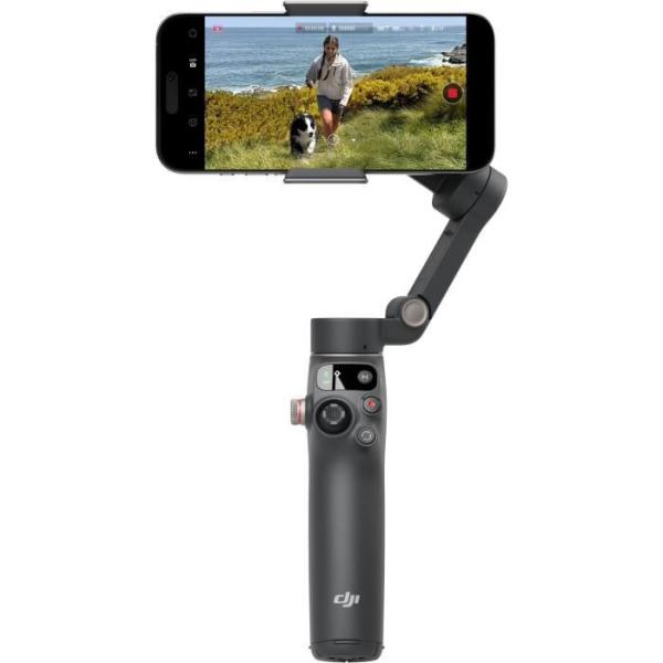 Stabilisateur - DJI - Osmo Mobile 8 - Rotation fluide 360° - Barre d'extension + trépied intégrés - Nacelle de stabilisation
