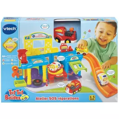 Atelier SOS Réparations VTECH - Tut Tut Bolides - Ascenseur hydraulique