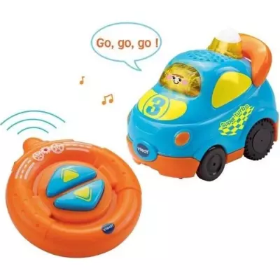 Pilotez Hugo en Turbo avec la Voiture Radiocommandée Tut Tut Bolides - VTECH