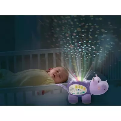 Veilleuse VTECH BABY - Hippo Dodo Nuit Etoilée, ambiance magique