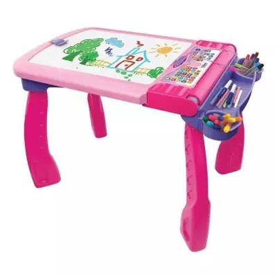 Chevalet Interactif 3 en 1 VTECH - Rose - Table Activité Chevalet Interactif 3 en 1 VTECH - Rose - Table Activité
