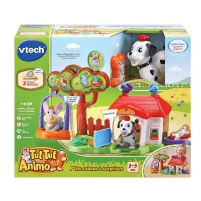 Découvre la Cabane à Surprises Tut Tut Animo - VTECH !
