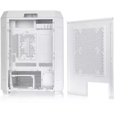 Boîtier PC sans alimentation - THERMALTAKE - The TOWER 600 Snow - Moyen tour - Format ATX - 2x140mm inclus - Blanc