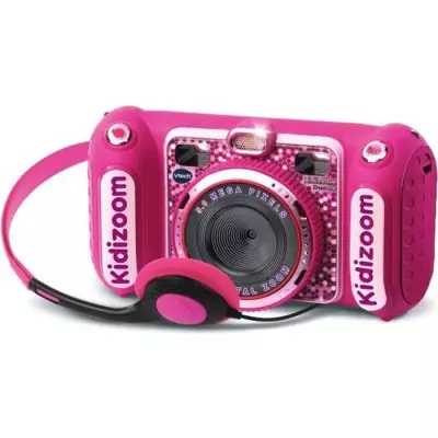 Appareil photo enfant VTECH Kidizoom Duo DX Rose - 75 filtres dynamiques