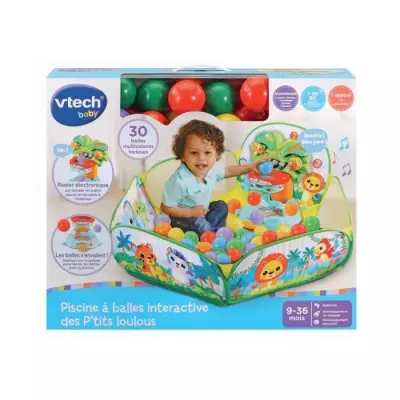 VTech PISCINE À BALLES INTERACTIVE DES P'TITS LOULOUS