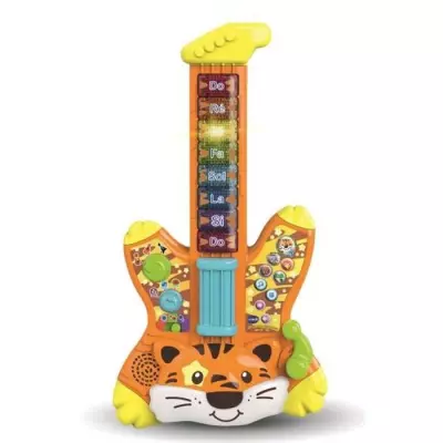 VTECH BABY - Guitare Electrique Tigre Jungle Rock - Jouet Musical