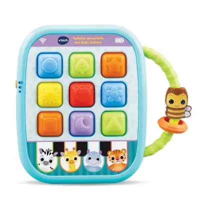 VTECH BABY - Tablette Sensorielle des Baby Loulous - Éveil éducatif