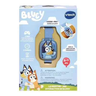 Montre-Jeu Interactive VTECH BLUEY - Blanc - Pour Enfant