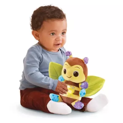 VTECH BABY - Maëlle, mon Abeille des Découvertes (Peluche Écologique)