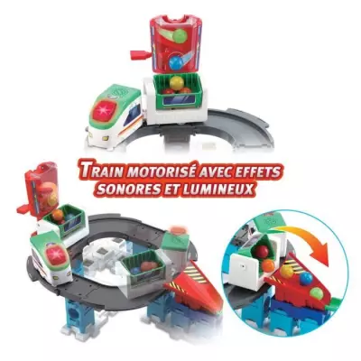 Circuit de billes VTECH MARBLE RUSH - SUPER SKY TOWER SET XL300E - Pour enfants de 4 ans et plus