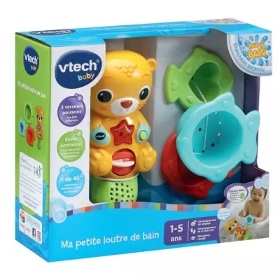 Jouet de bain VTECH Ma Petite Loutre - Hochet amusant!