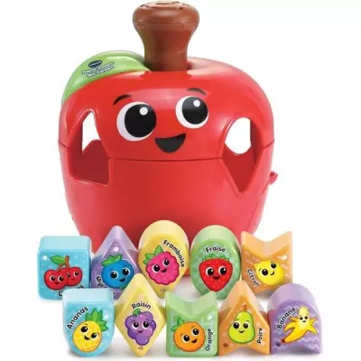 Jouet éducatif Vtech Baby Tourni Pomme des Formes - Multicolore-Rouge